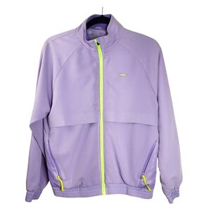 Figs Lavender Dew Sydney Scrub Jacket Size Small Technical Collection Purple